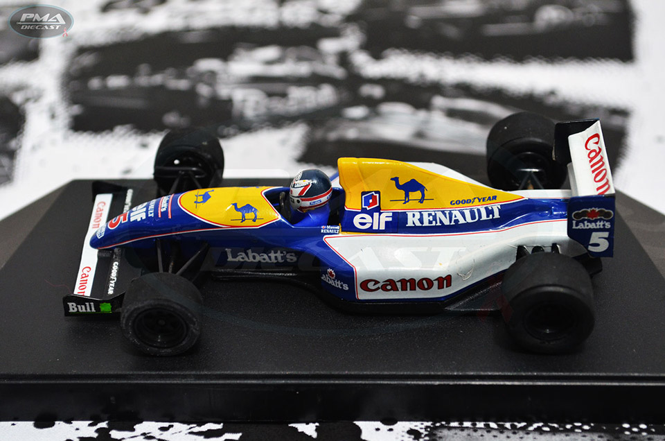 NIGEL MANSELL 1991 WILLIAMS FW14 1:43